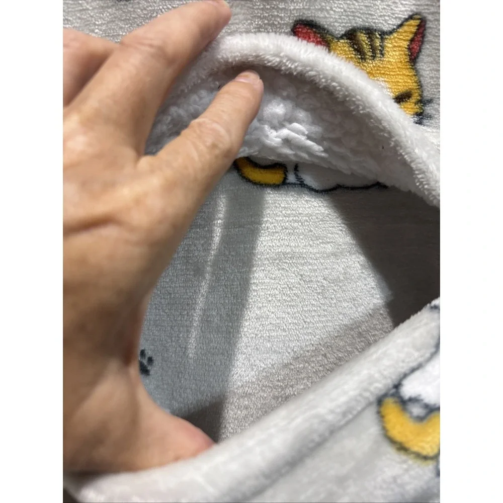 Oversized Fleece Cat Hoodies for Women and Men Adult Wearable Blanket Hoodies